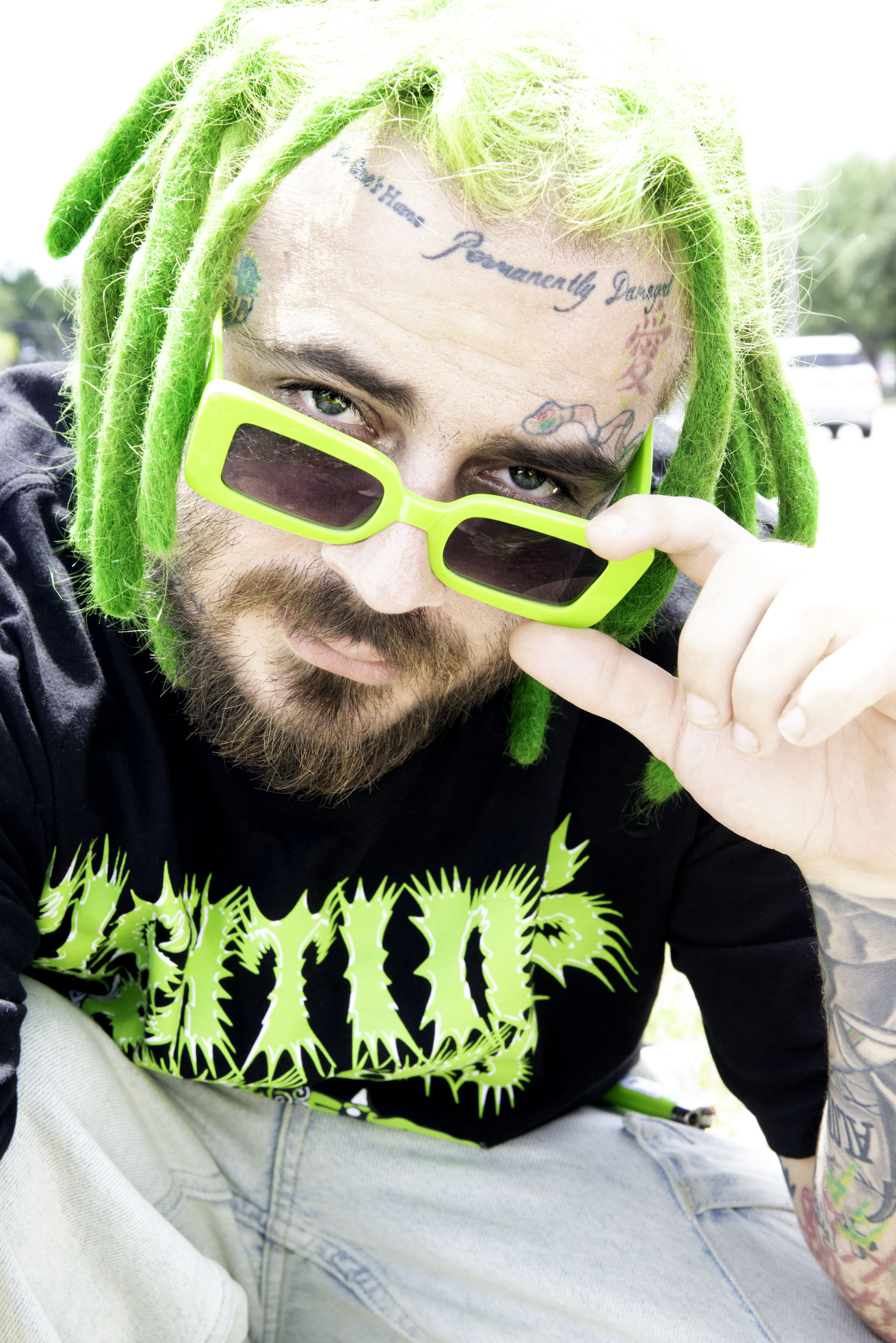 Crackajack vibrant portrait